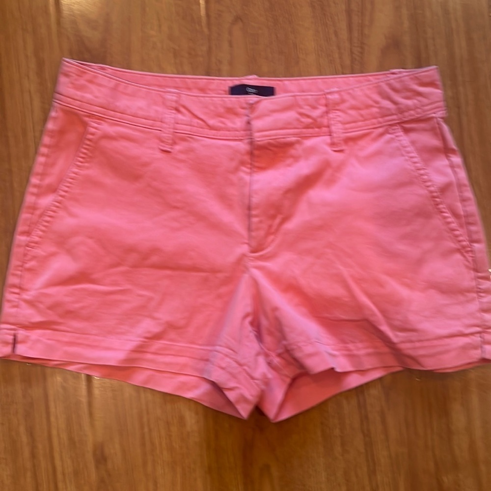 Gap Coral Pink Short Shorts Women’s Size 2 Mini Length Summer Shorts - Picture 4 of 7